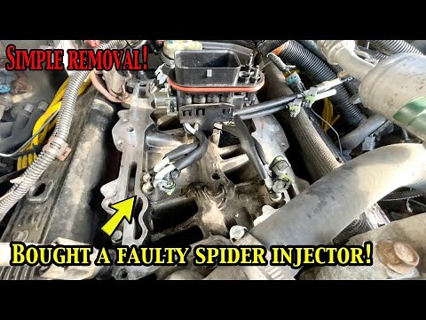 Chevy Tahoe, Express Van, GMC Yukon, Sierra Spider Injector Removal & Installation 5.0, 5.7 Liter