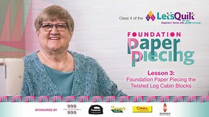 10K views · 44 reactions | Foundation Paper Piecing the Twisted Log...