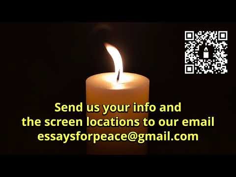 Essays for Peace Invitation
