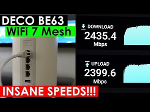 TP-Link Deco BE63 Wireless Backhaul Speeds