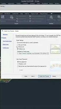 Drafting Plan & Profile Sheets in Civil 3D | Short | #Civil3D #PlanandProfile #EngineeringShorts