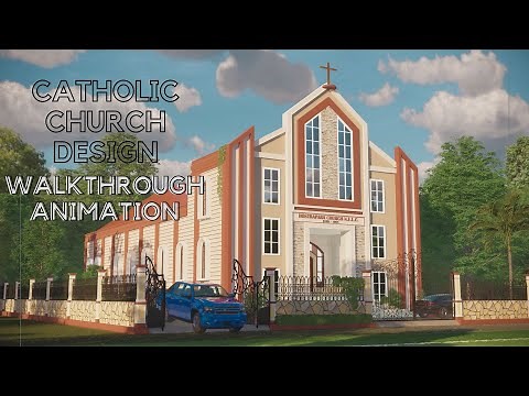 CHURCH WALKTHROUGH- INTERIOR DESIGN- EXTERIOR DESIGN