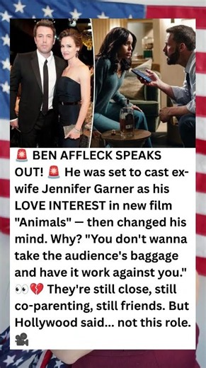Ben Affleck FINALLY Explains Why He Recast Ex-Wife Jennifer Garner in New Movie 😳