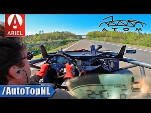 ARIEL ATOM SUPERCHARGED on AUTOBAHN [NO SPEED LIMIT] by AutoTopNL