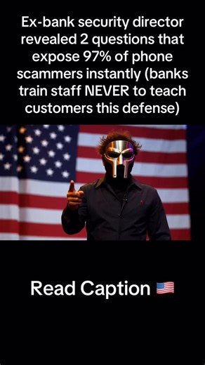 Mr. Apex on Instagram: "1. Marcus Webb, bank fraud prevention 22 years, fired after viral post exposed industry secret. His first question destroys scripts: “What’s your employee ID and which branch office?” Real employees recite ID instantly and name specific location. Scammers pause, say “corporate headquarters” or “main center” - banks don’t have anonymous callers. Webb: “Legitimate staff know their ID like their birthday.” Follow — tomorrow I reveal why banks fired him for teaching this. 2. 