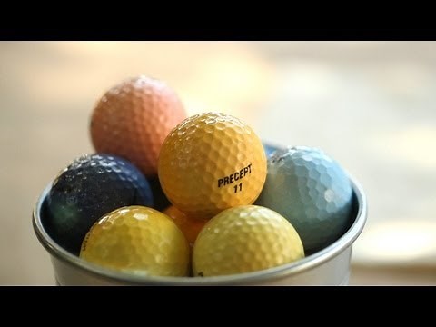 How to Dye Golf Balls
