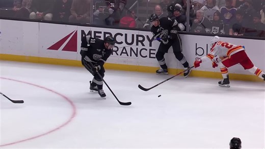 Adrian Kempe with a Goal vs. Calgary Flames