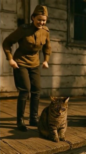 Cat Does Backflip! #cats #cat #shorts #veo3