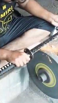 Japanese Samurai KATANA Swords are made from Old bearing .