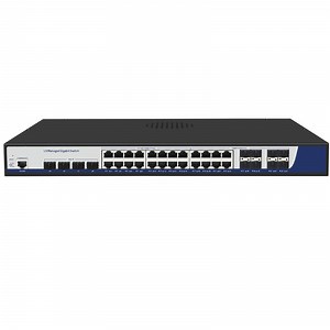 [Hot Item] Reliable 24ge 8SFP 4SFP Managed Gigabit Ethernet Switch