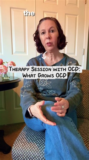 Therapy Session with OCD: What Grows OCD OCD doesn’t just show up as worries. It shows up as rules, rituals, and things kids feel like they have to do to feel okay. Washing again. Avoiding certain spots. Repeating words in their head. Asking the same question over and over. These aren’t random behaviors. They’re OCD’s way of pretending it’s keeping your child safe. When kids understand how OCD works, it takes away some of its power. Knowledge helps them see OCD as the problem, not themselves. 🧡