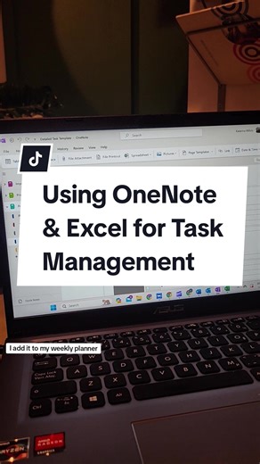 OneNote 101 | Did you know that you can use both apps (for different reasons) to manage your tasks at work? I don't always use this method, but it's a nice addition for sure when I have something requiring more tasks. This video breaks down using 1) OneNote 2) Excel or 3) Both apps integrated #onenotetips #exceltips #microsoft #workproductivity #worktips #onenote
