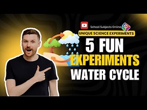 Unique Water Cycle Experiments for Grade School