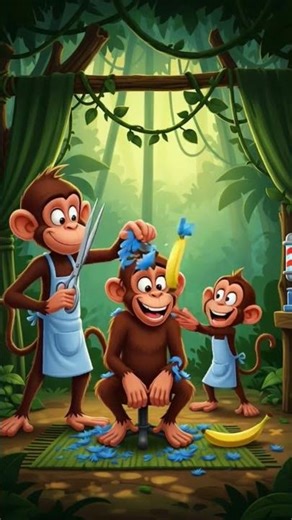 Hair Cut #funny #cartoon