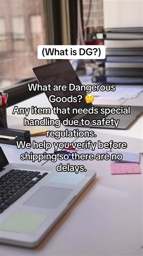 (What is DG?) What are Dangerous Goods? 🤔 Any item that needs special handling due to safety regulations. We help you verify before shipping so there are no delays. #ShippingFromChina #DangerousGoodsList #BusinessEducation #solidtrustcourier