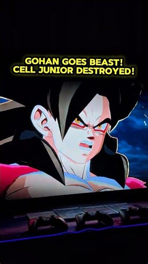 Kid Gohan UNLEASHES Every Form to DESTROY Cell Junior 💥🔥 | DragonBall Z | Sparking Zero ✨️