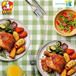 6.5K views · 774 reactions | Enjoy a roast dinner made easy with Crest Chicken – bringing family together with every bite!  | Crest Chicken | Facebook