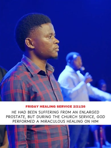 Miraculous Healing from Enlarged Prostate During Service