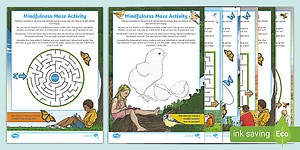 Mindfulness Mazes Activity Pack