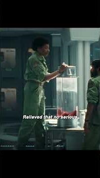 The company's experiments were out of control and aliens were born in the earth laboratory. #movie