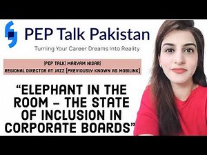 Pep Talk Pakistan By Hassan Raza| Guest| Maryam Nisar| Regional Director at Jazz.