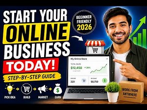 How to Start a Small Online Business Today | Beginner's Step-by-Step Guide 2026