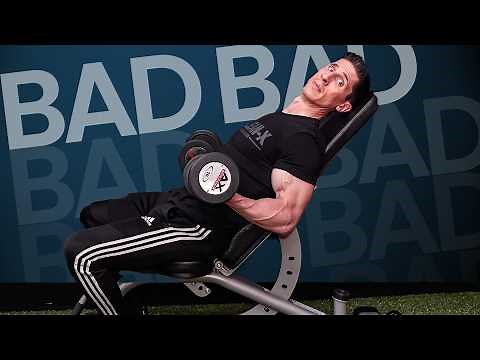 Stop Screwing Up Incline Dumbbell Curls (PROPER FORM!)