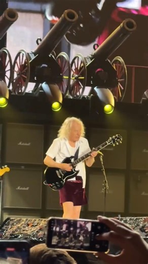 AC/DC fire the cannons in For Those About To Rock and the stadium erupts ⚡💥 #ACDC #cannons