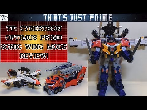 Cybertron Optimus Prime (Galaxy Force Convoy); Sonic Wing Mode Review! "That's Just Prime!" Ep 91