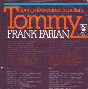 Frank Farian - Spring Über Deinen Schatten, Tommy