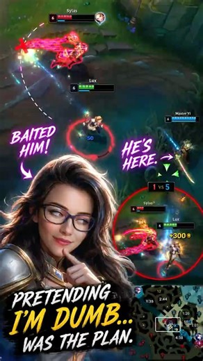 I Faked Being Bad… He Instantly Regretted It 😈Twice | Lux Mid vs Sylas | Diamond EUW