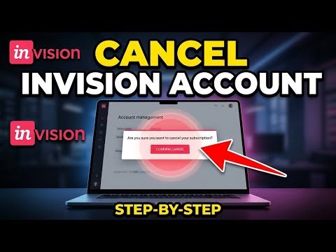 How to Cancel InVision Account - Step By Step