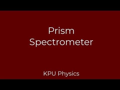 Richmond Phys 1120-1220 - Prism Spectrometer
