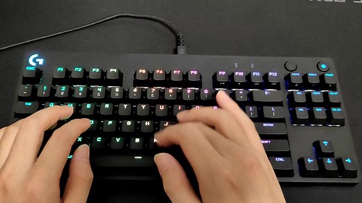 【新品首发】罗技G pro X全新GX青轴输入体验