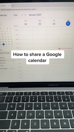 How to share a Google calendar #onlinebusinesstips | Google Calendar
