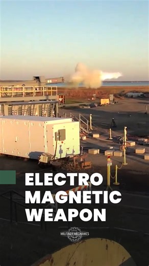 The Navy’s electromagnetic railgun uses massive electrical pulses to launch projectiles at speeds exceeding Mach 6, striking targets over 100 miles away without traditional propellants or explosives. | Military Mechanics
