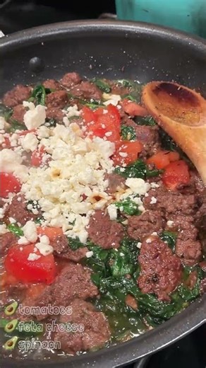 Cooking short: ground lamb bowl 👩🏽‍🍳😋
