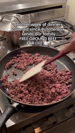 Free Ground Beef For LIFE! Join ButcherBox today and get 2 lbs. of 100% grass-fed, grass-finished ground beef FREE in every box for the life of your membership. That's a $676* value! | ButcherBox