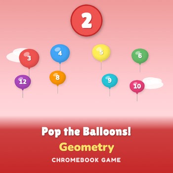 2nd Grade Shapes Math Game | Math Center No Prep