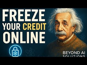 🔐 How to Freeze and Unfreeze Your Credit Online!