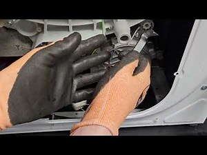 Removing and Refitting or Replacing a Washing Machine Motor