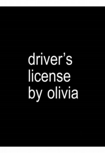 Drivers License Lyric Video by Olivia Rodrigo