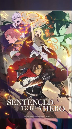 Zalo on Instagram: "La fantasía oscura de Sentenced To Be a Hero se toma @crunchyroll_la, una aventura sin igual con una acción de alto impacto 🔥#anime #manga #crunchyrollpartner"
