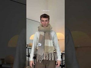 How to Wear a Winter Scarf