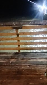 1.6K views · 39 reactions | The current conditions at the 61st Street Fishing Pier in Galveston Texas #61ststreetfishingpier #fishingislife #fishatnight | 61st Street Fishing Pier | Facebook