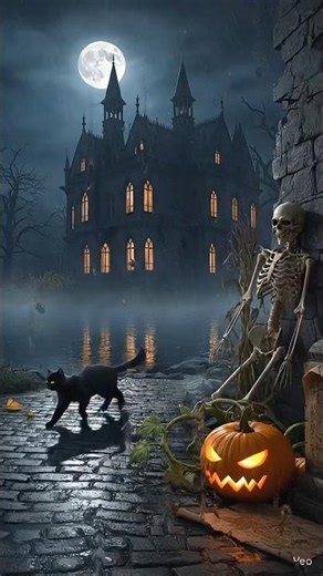 Spooky Halloween Party Invite #rainstorm #rain #asmr #relax #sleepmusic