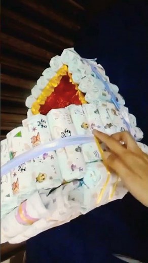 Baby Diaper Stroller Diy | Baby Shower Gift Stroller