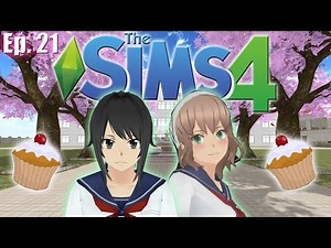 Poisoning Amai (Rival Elimination #2) - The Sims 4: Yandere Simulator Challenge - Ep. 21