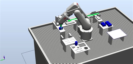 ABB IRB120仿真工作站 Robot Studio