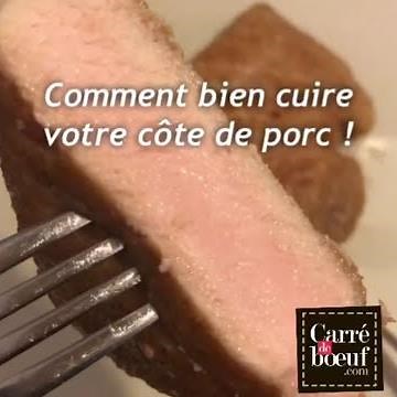 Comment cuire parfaitement une côte de porc ?
